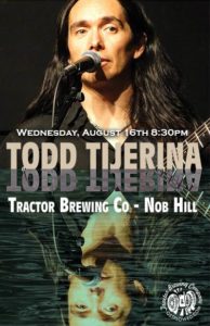 Todd Tijerina Poster August 2017