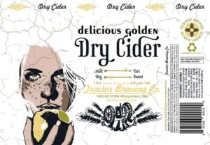 Golden Dry Cider Can