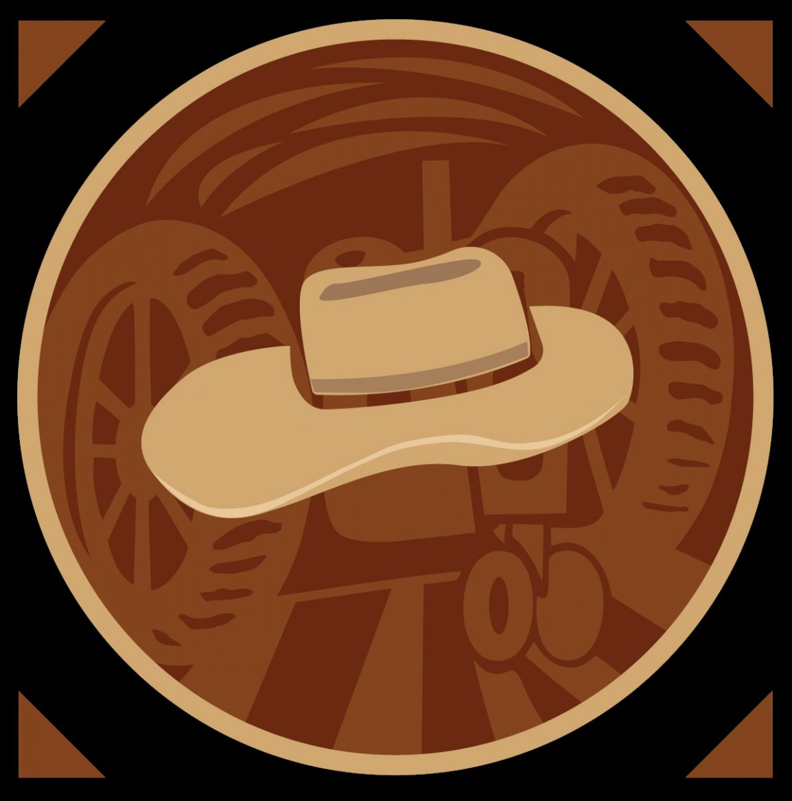 Cowboy Coffee Icon