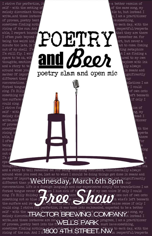 Beer & Poetry March 2019